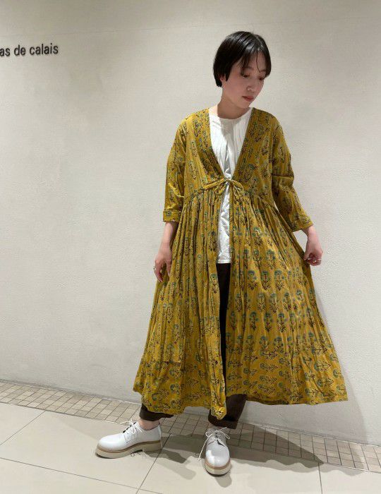 80 イエロー/36size：玉川高島屋店 159cm