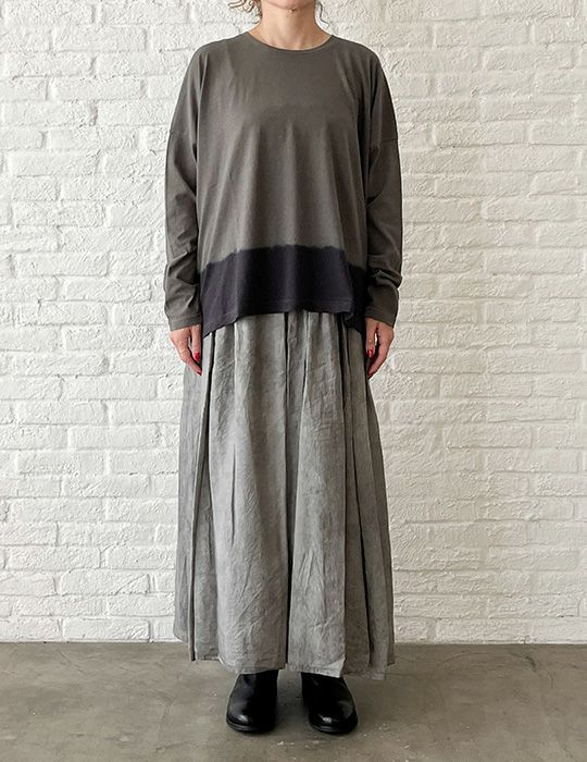 44 カーキ×チャコール