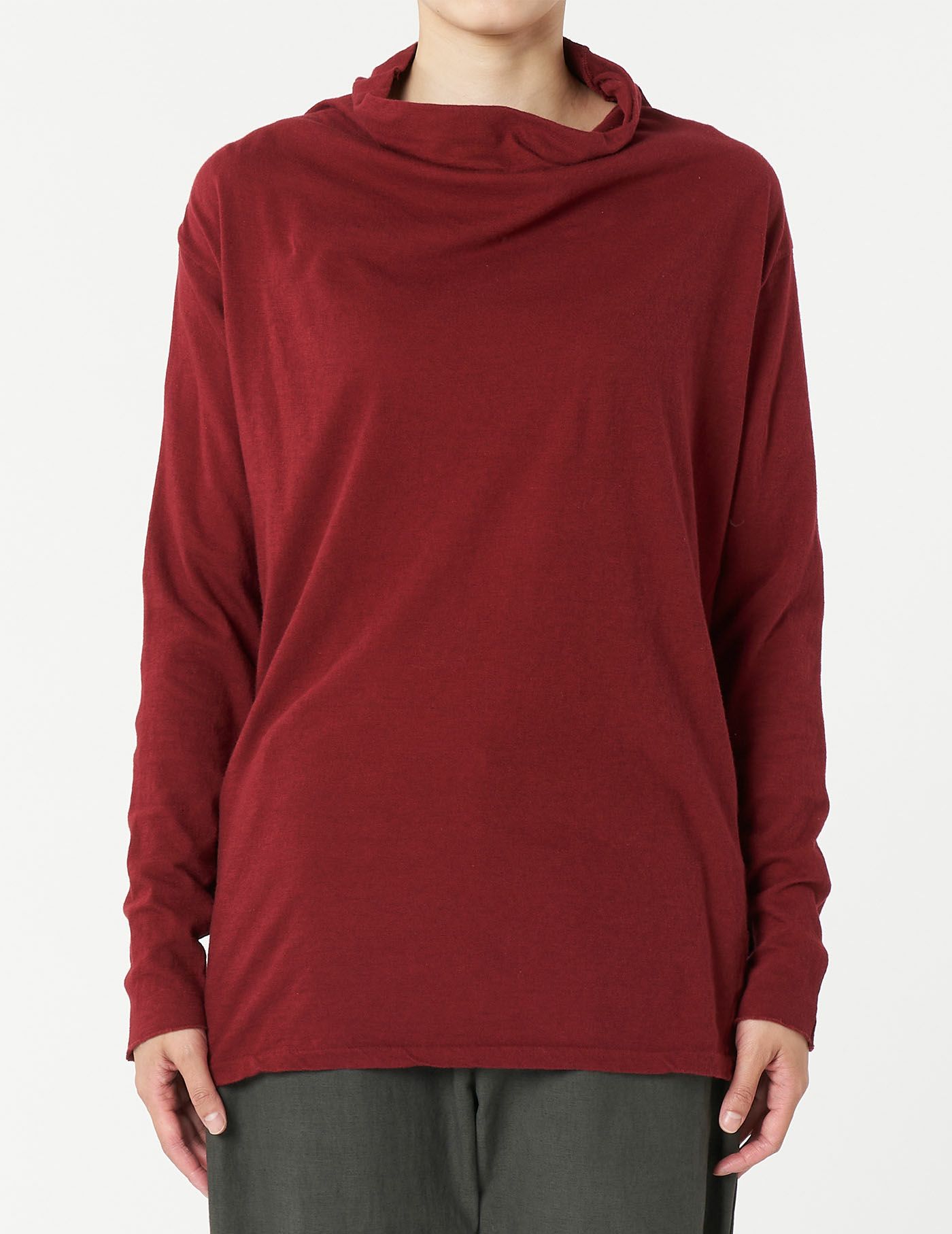 70 レッド：モデル 170cm