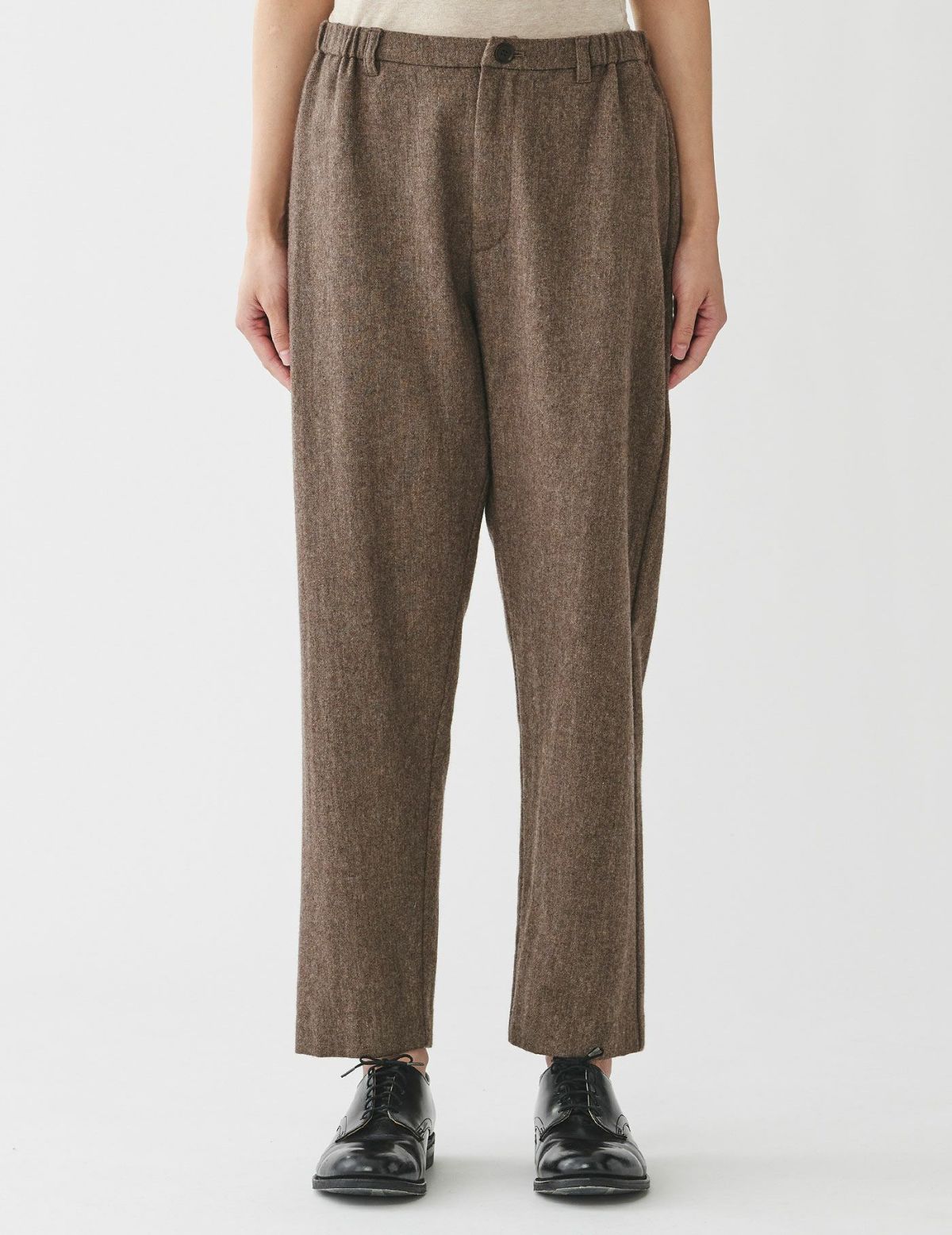 SALE】ECOウールフラノ クロップドパンツ | (パドカレ)公式オンライン