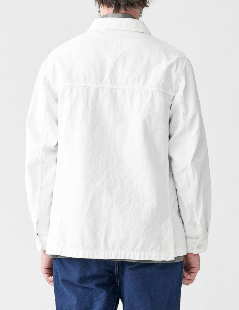 W POINT】【SALE】CO/LI バックサテン カバーオールジャケット