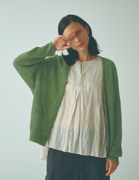 40 グリーン/36size：モデル 170cm