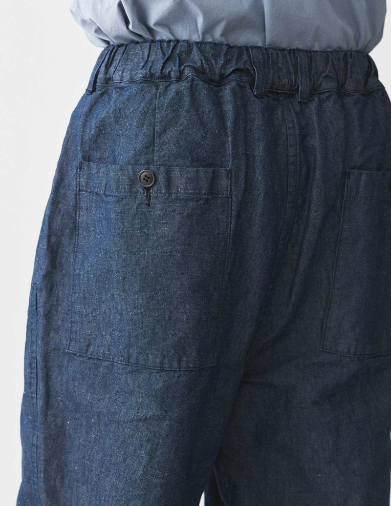【関税込み】GGキャンバストリム ワイドレッグジーンズ W POINT】【SALE】9oz CO/LIキャンバスデニム ワイドワンタック