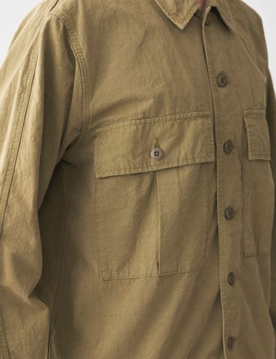 【W POINT】【SALE】CO/HENPウエザー ワークシャツ