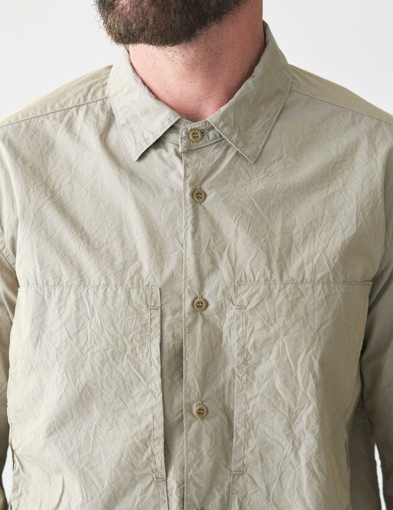 SALE】COタイプライターキャッチワッシャー ワークシャツ | サージュ