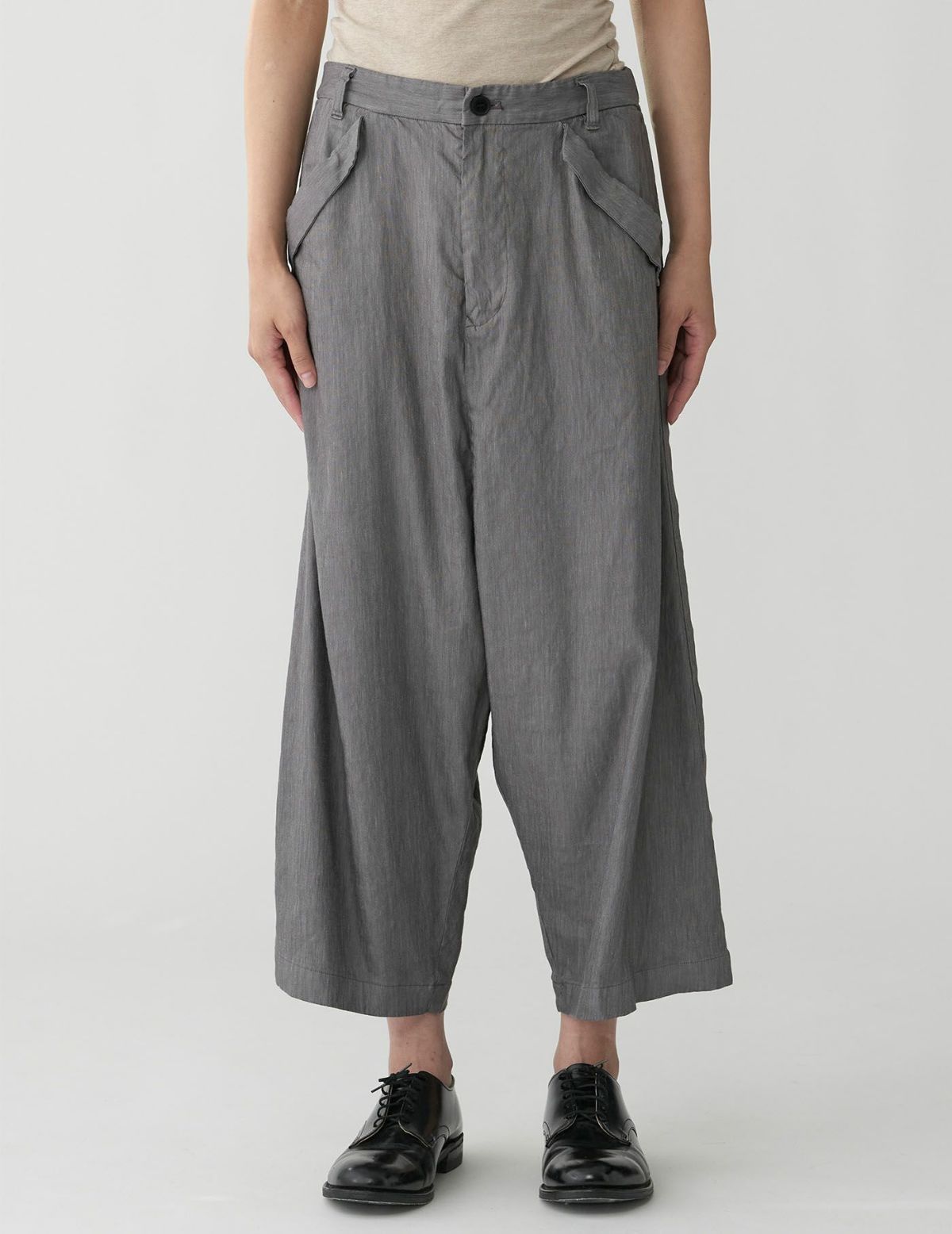 正規店仕入れの SALE】リネンレーヨンストレッチ (パドカレ | サルエルパンツ パンツ