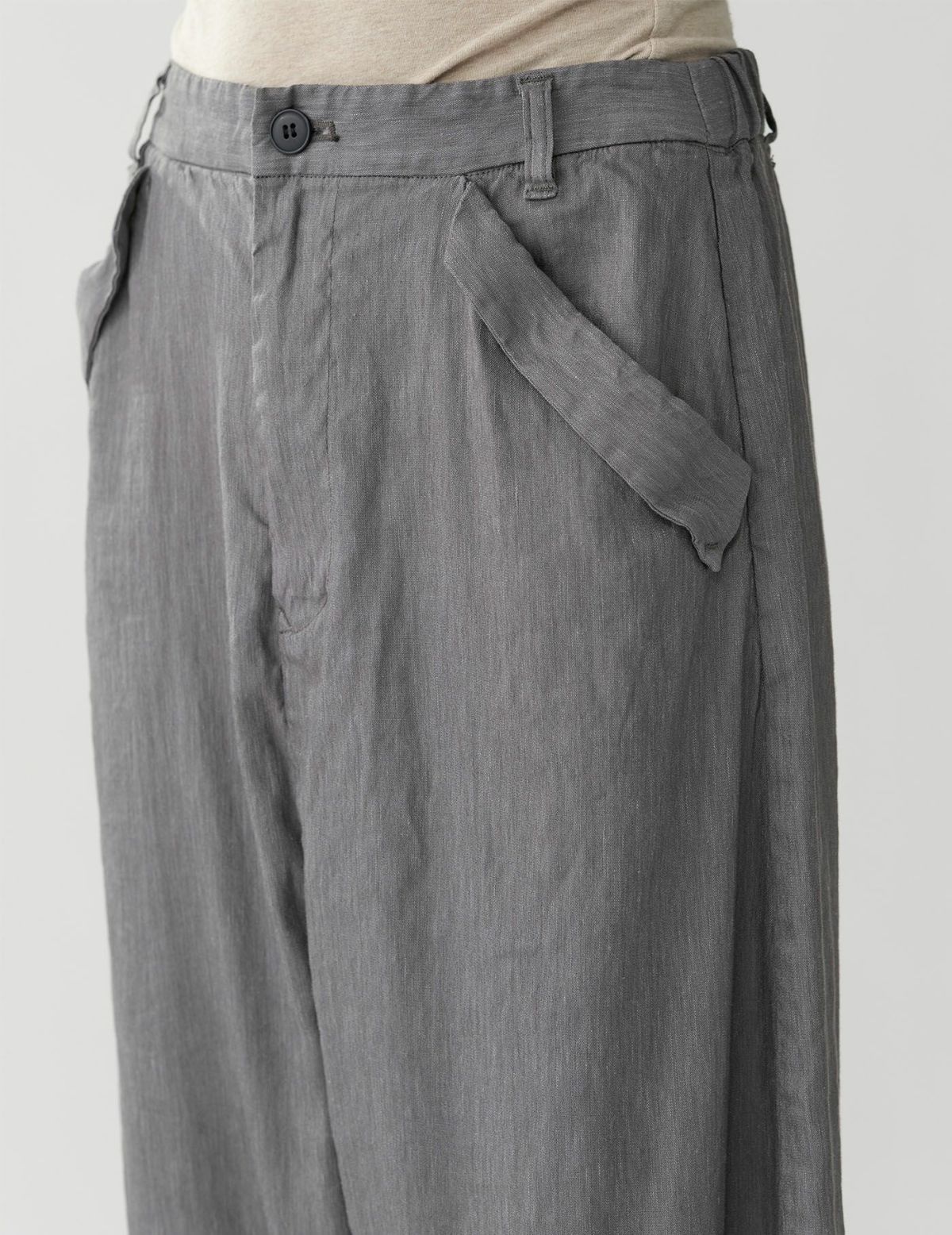 SALE】リネンレーヨンストレッチ サルエルパンツ | (パドカレ
