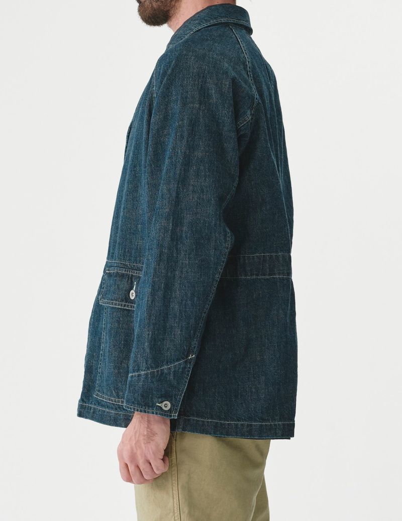 SALE 2BUY more 10%OFF】11ozCO/LIデニムカバーオールジャケット