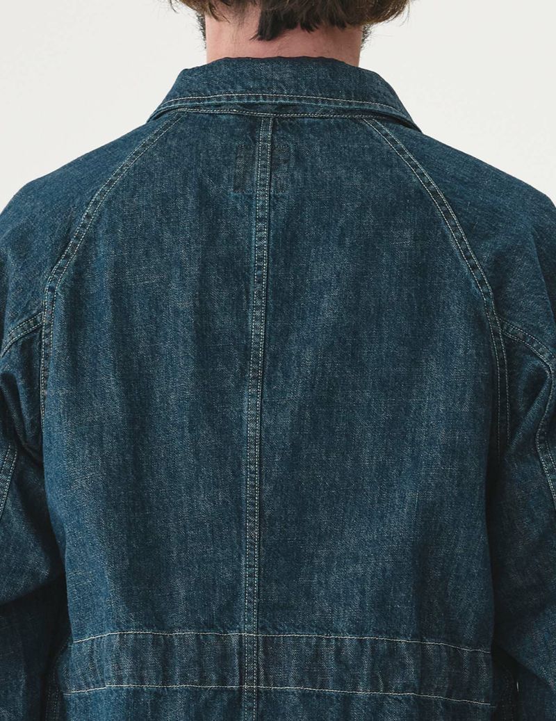Orgolory カバーオール 38 デニム CIOTA デニムカバーオール indigo