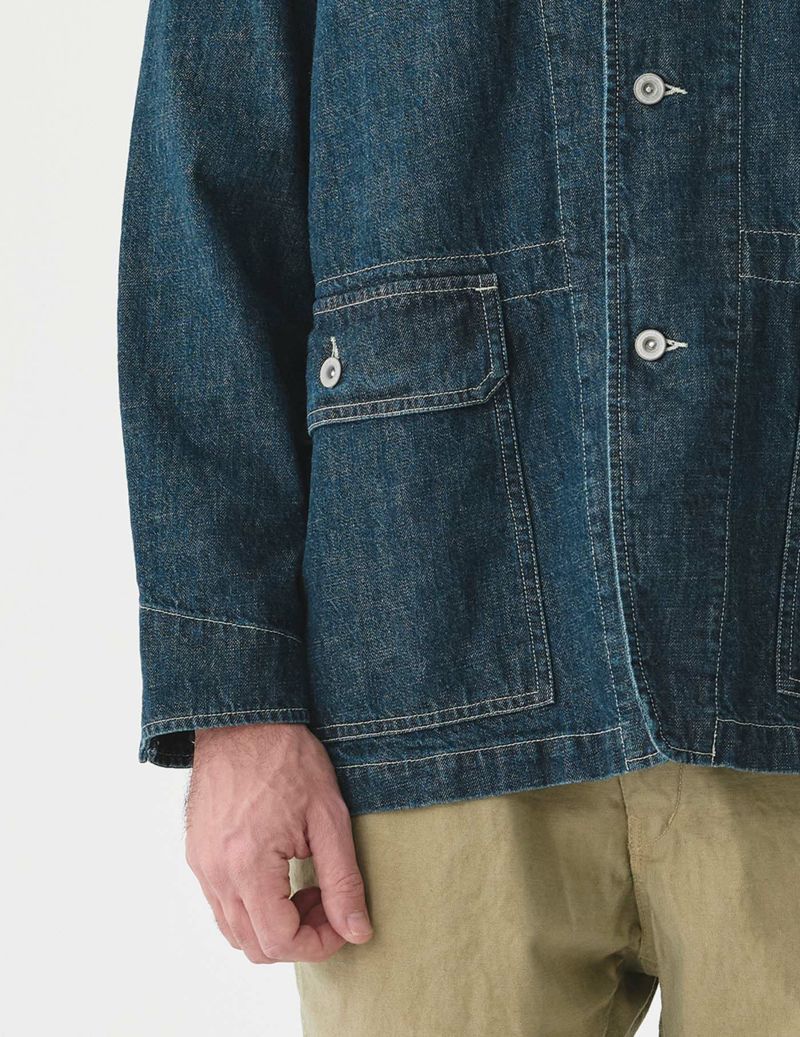 SALE 2BUY more 10%OFF】11ozCO/LIデニムカバーオールジャケット