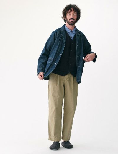 【W POINT】【SALE】11ozCO/LIデニムカバーオールジャケット