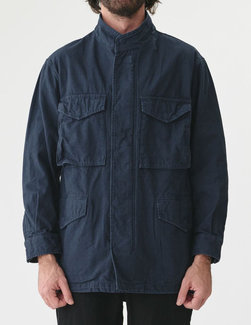 W POINT】【SALE】CO/LIバックサテンM65タイプジャケット