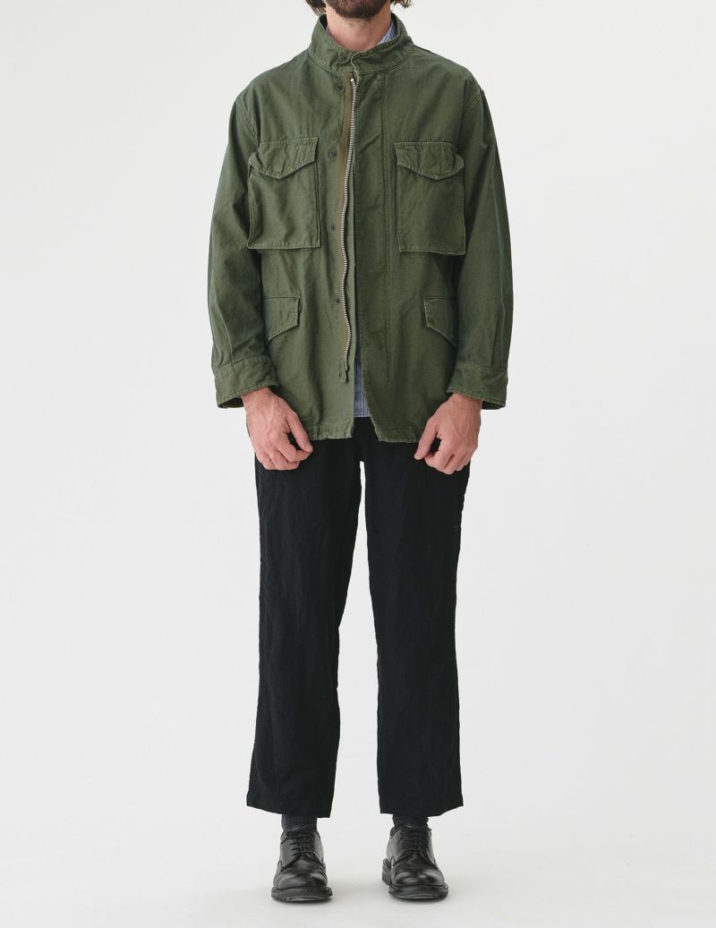 【SWAGGER】スワッガー ミリタリーJKT M-65タイプ バックプリント W POINT】【SALE】CO/LIバックサテンM65タイプジャケット