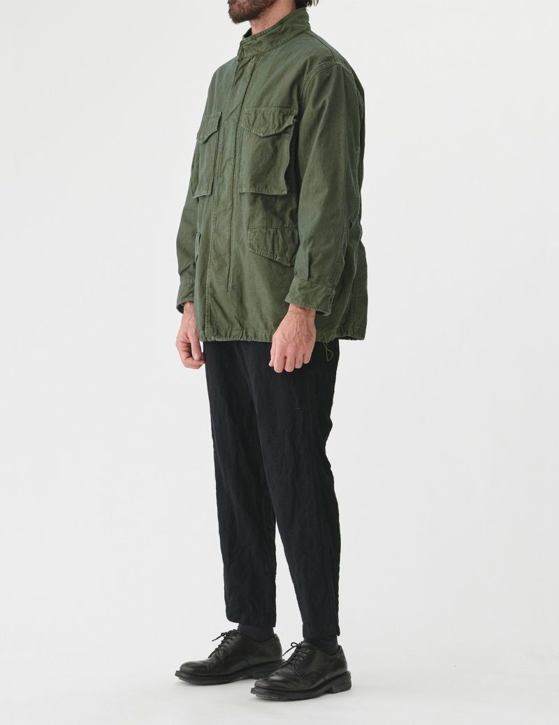 本日限定！　KAVAL ブランケットコート　M65 FLAG ON CREW ミリタリージャケット メンズ M65ジャケット 綿