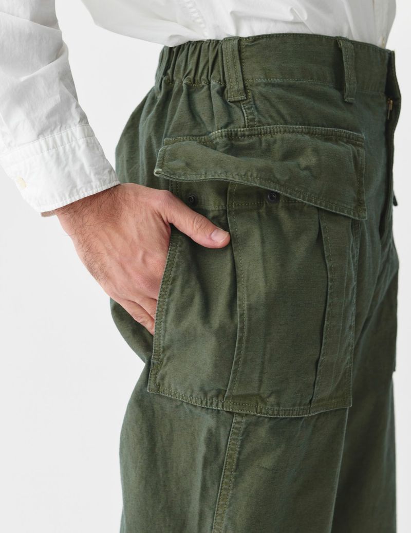 SALE】CO/LIバックサテンペグトップミリタリーパンツ | サージュデクレ