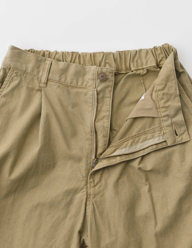 W POINT】【SALE】CO/LIバックサテンワンタックワイドパンツ