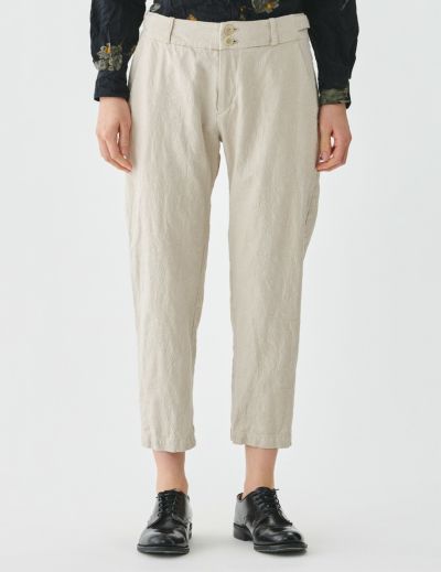 SALE】ECOウールフラノ クロップドパンツ | (パドカレ)公式オンライン