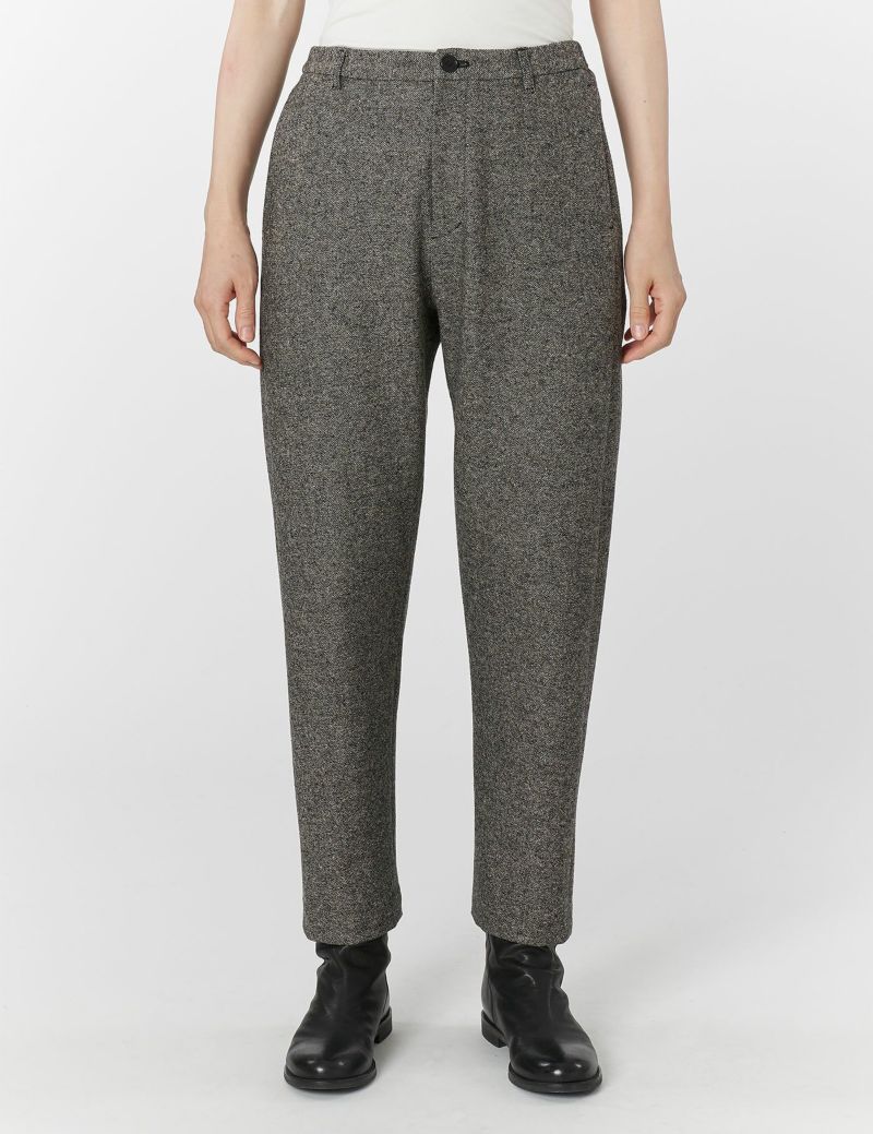 パドカレ✽テーパードパンツ リネンレーヨンストレッチ テーパードパンツ | pas de calais Online