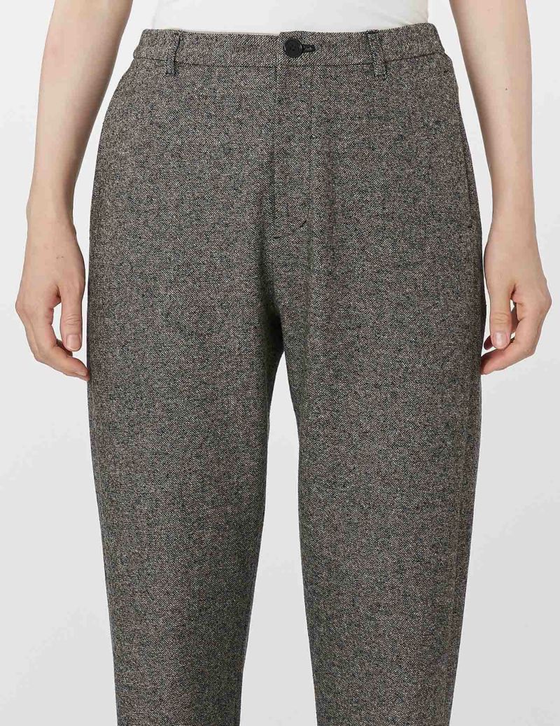 SALE】デュアルツイード テーパードパンツ | (パドカレ)公式オンライン