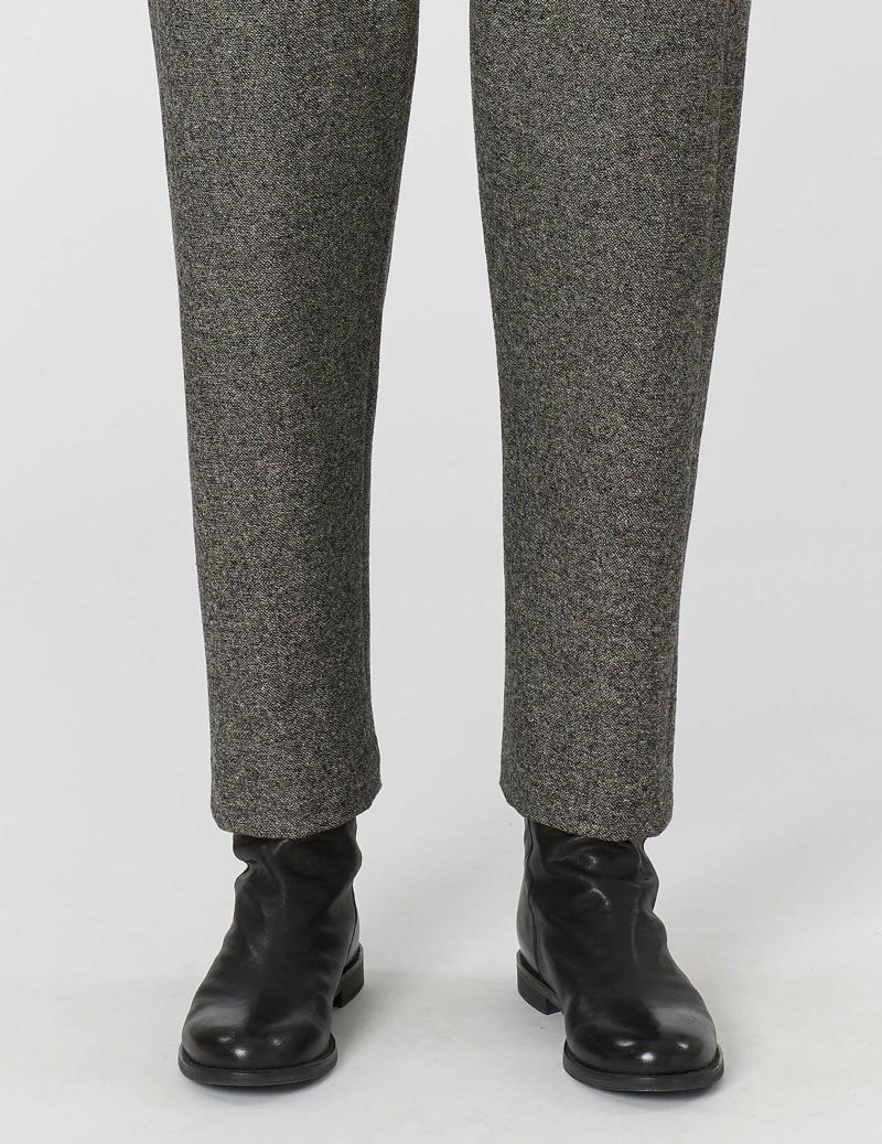 SALE】デュアルツイード テーパードパンツ | (パドカレ)公式オンライン