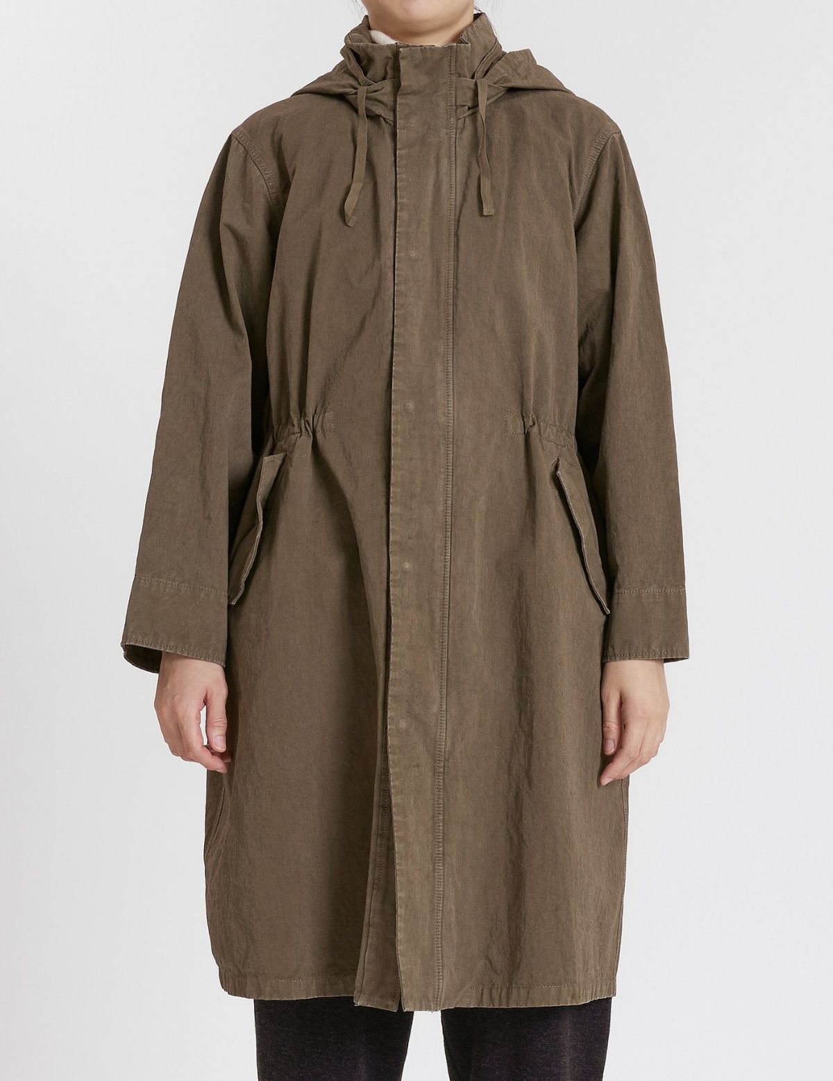 SALE】コットンリネンライトツイル ライナー付コート | (パドカレ)公式
