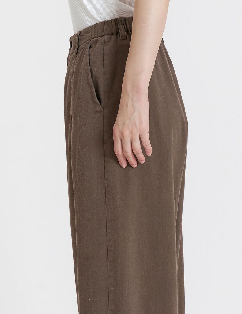 コットンスラブツイル パンツ | (パドカレ)公式オンラインストア