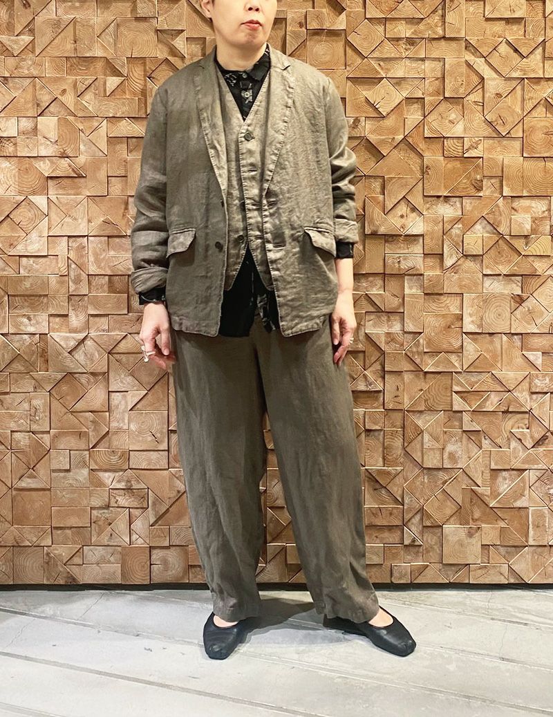44 カーキ/36size：スタッフ165㎝