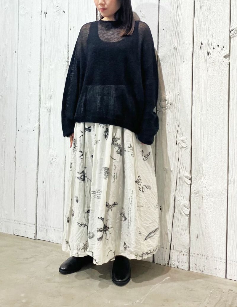 04 アイボリー/36size：スタッフ153㎝