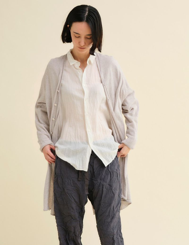 50 グレー/36size：モデル176㎝