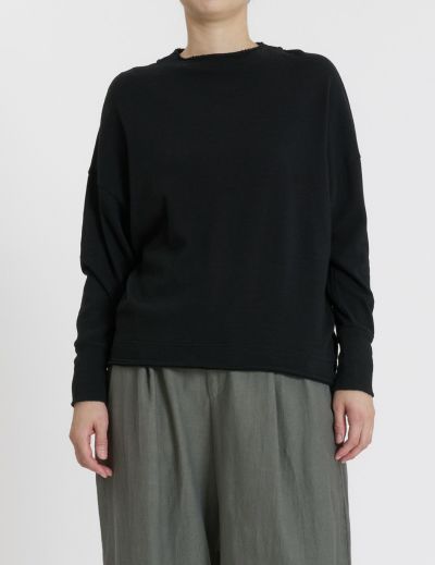 【FINAL SALE】ナチュラルネップ ムラ糸天竺 プルオーバー