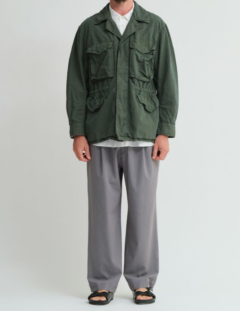 ＋10%POINT】CO/HEMPウエザーM65タイプジャケット | (パドカレ)公式