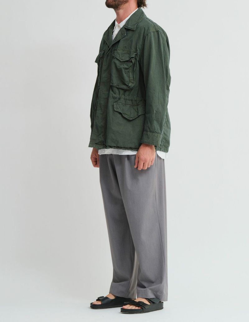 W POINT】【SALE】CO/HEMPウエザーM65タイプジャケット | (パドカレ