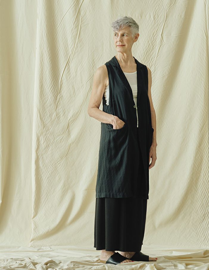 90 ブラック/36size：モデル 170cm