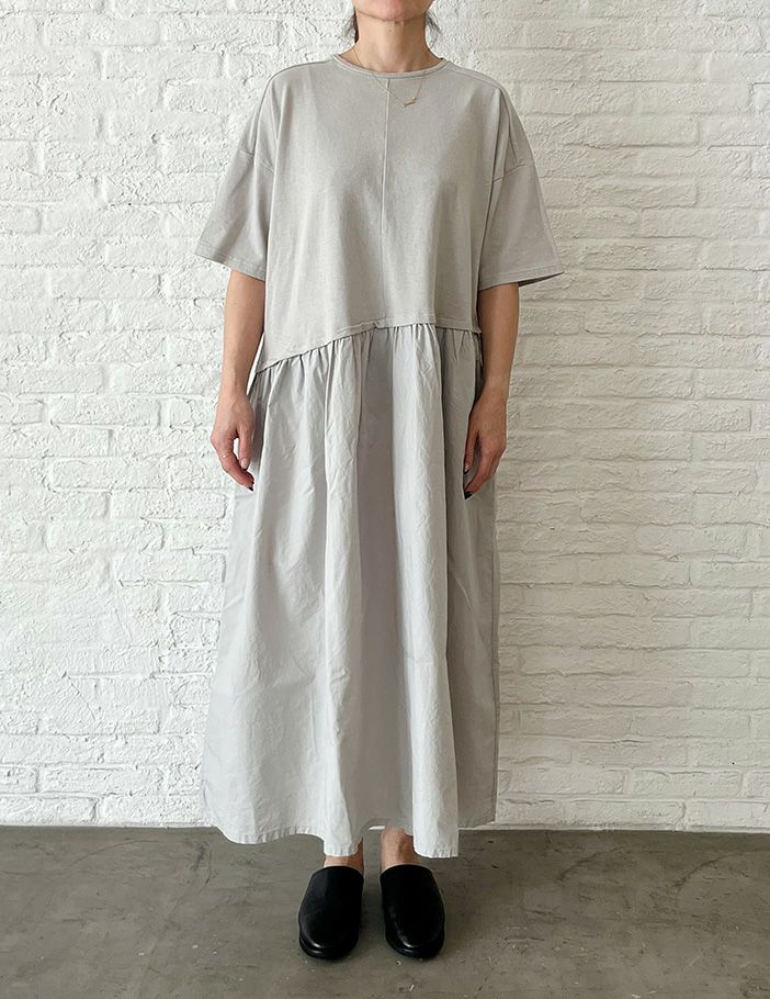 SALE】【オンライン限定】異素材MIX ワンピース | (パドカレ)公式