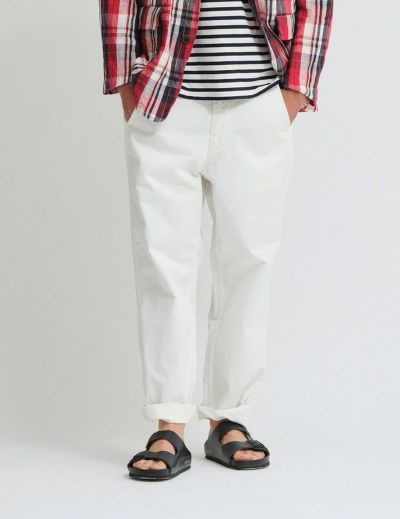 【FINAL SALE】Cottonチノクロスペグトップパンツ