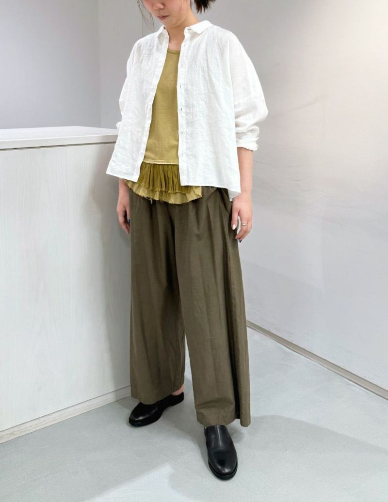 01 ホワイト/36size：スタッフ164㎝