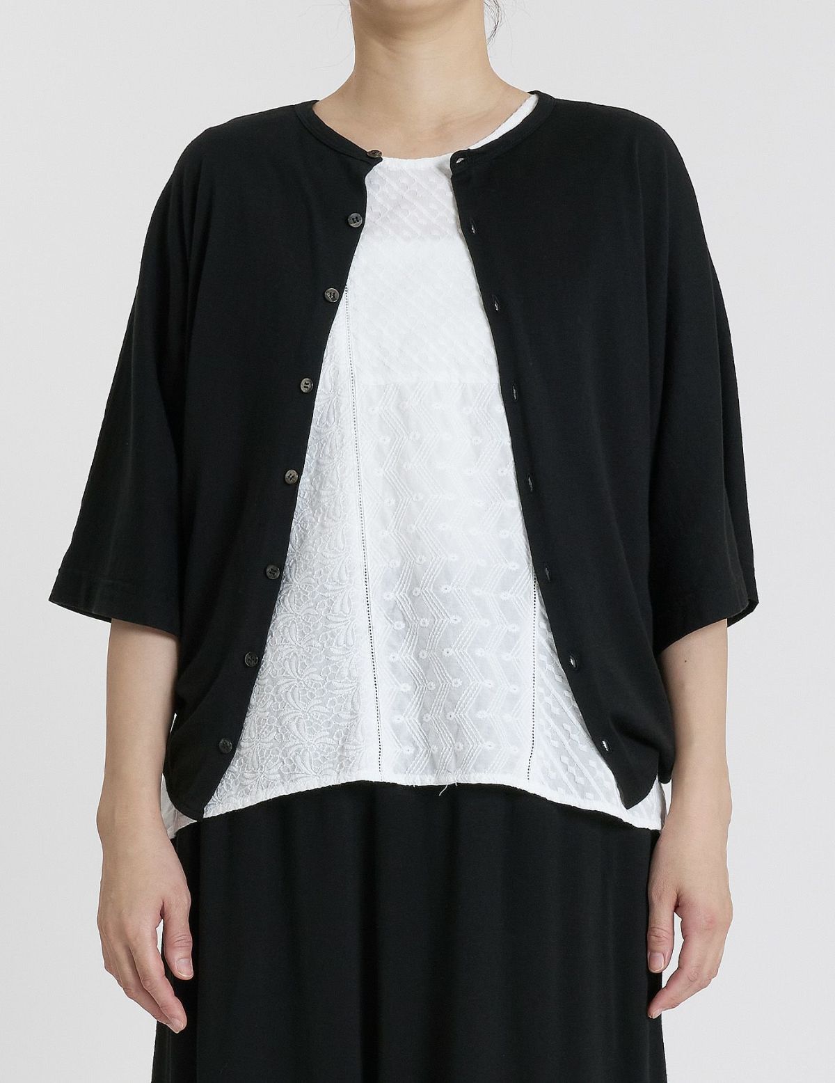 90 ブラック(前後逆)：モデル170㎝