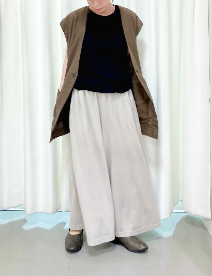 50 グレー/36size：スタッフ149㎝