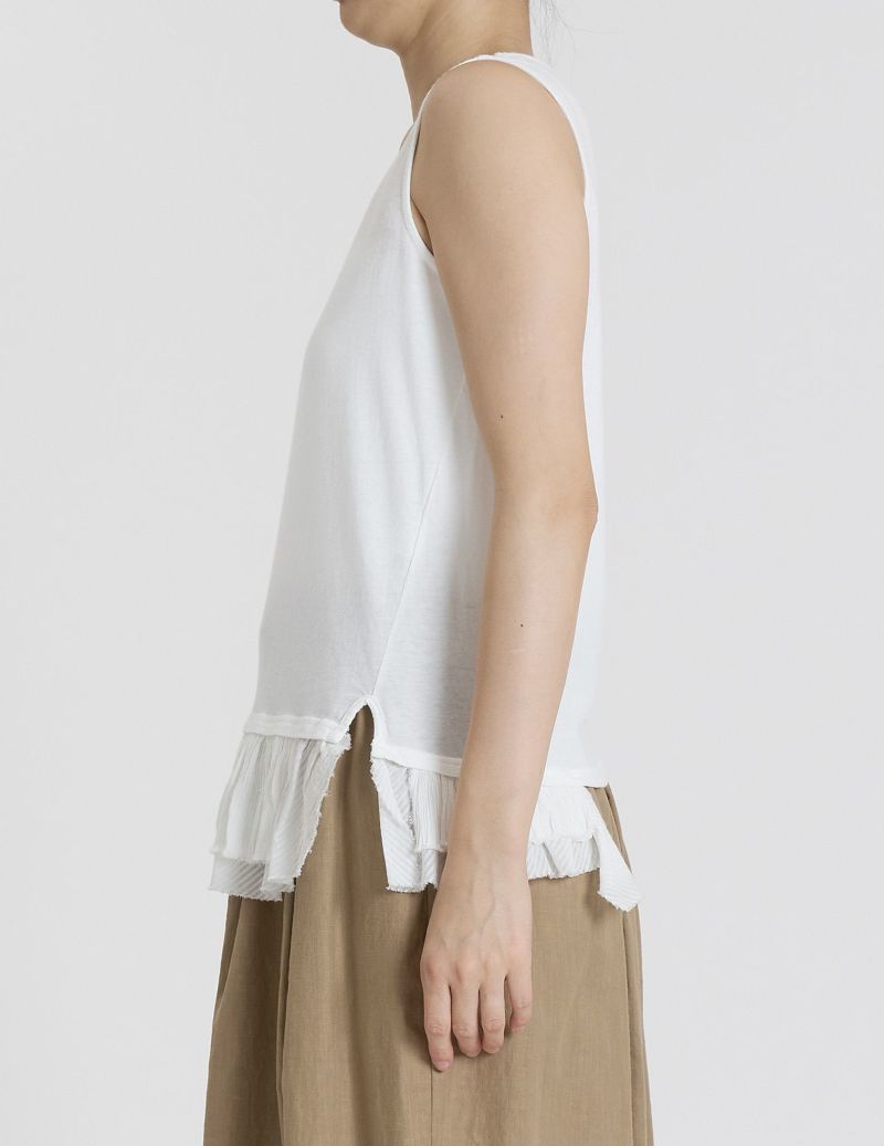 pas de calais｜pas de calais マテリアルミックス レイヤード
