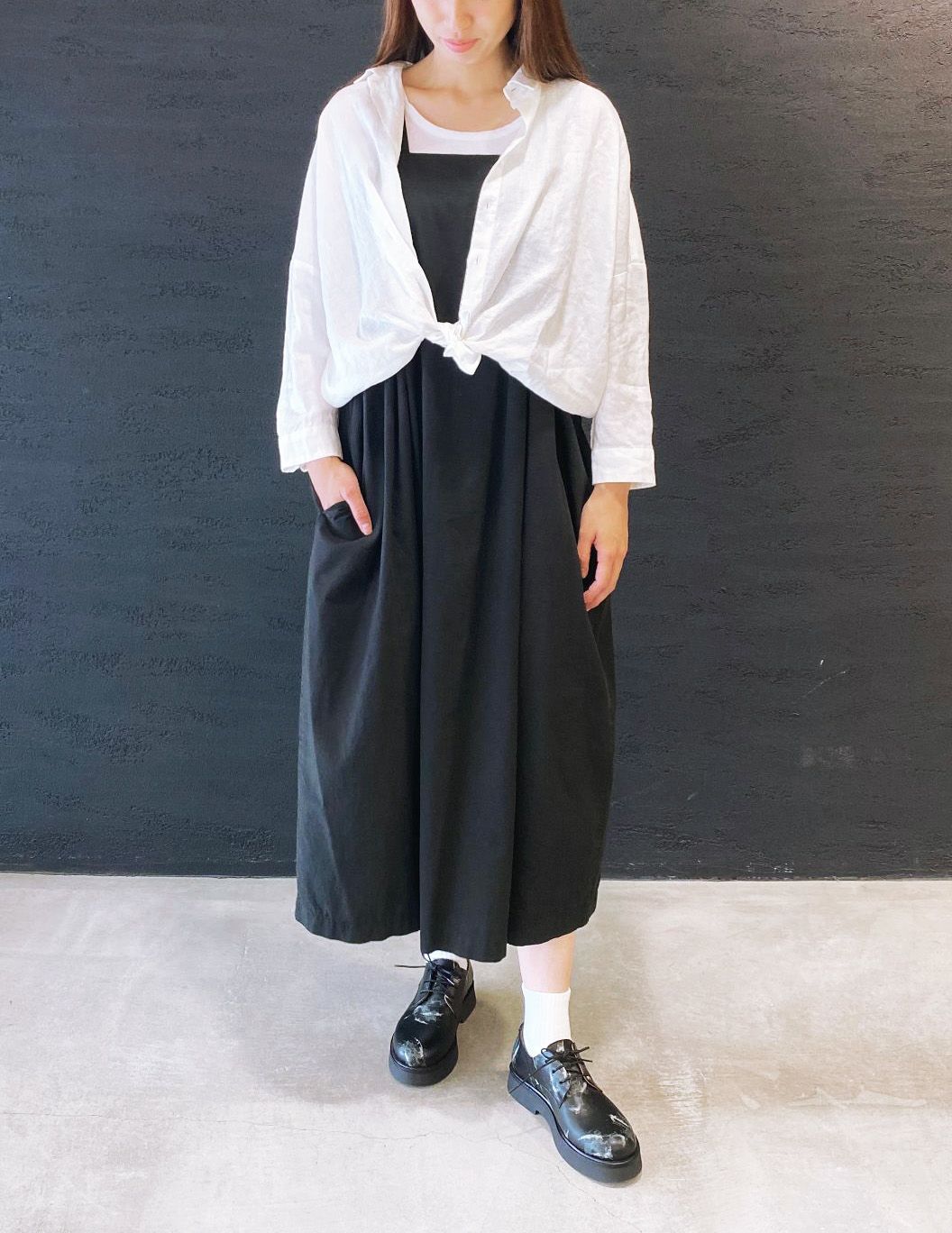 90 ブラック/36size：スタッフ168㎝