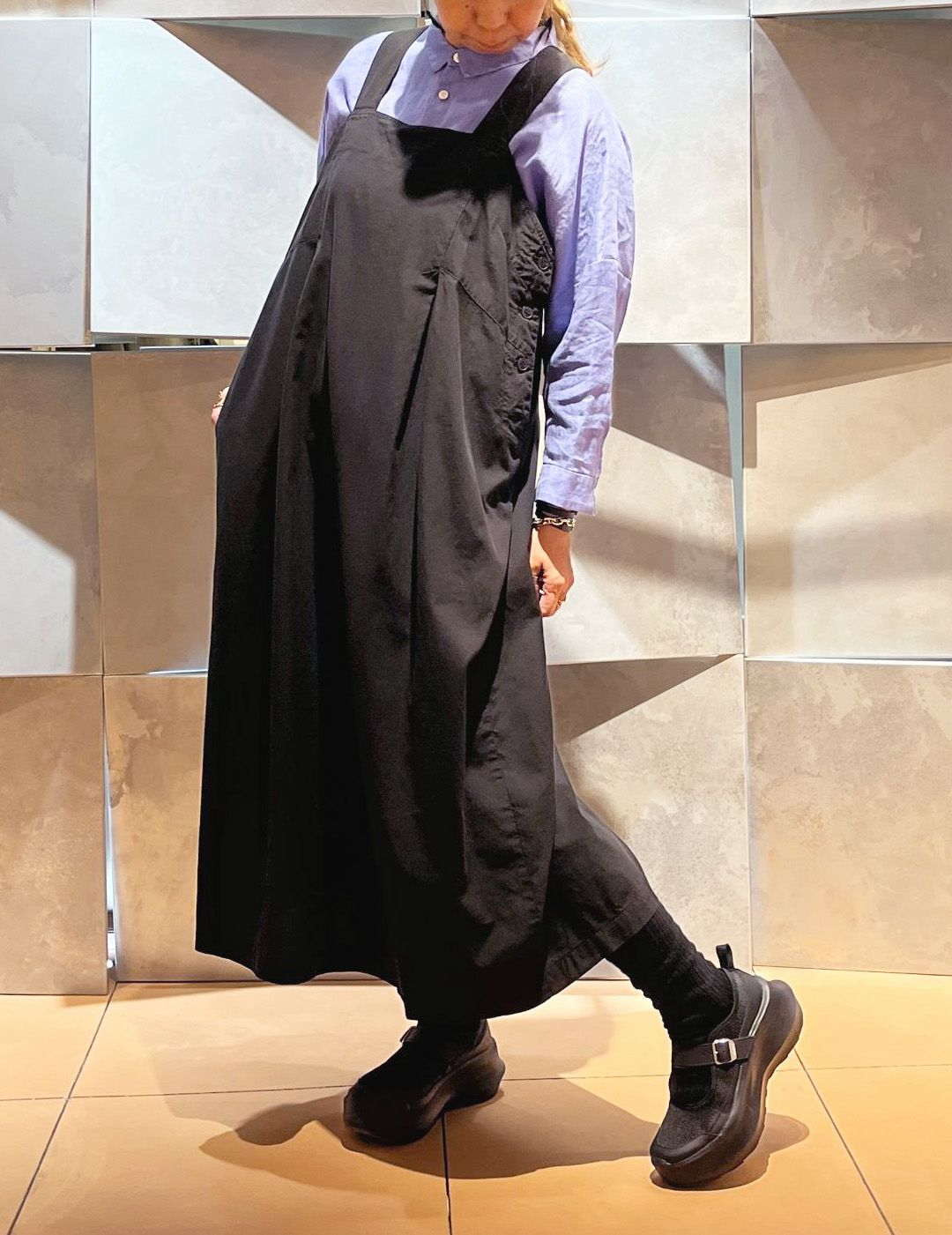 90 ブラック/36size：スタッフ165㎝