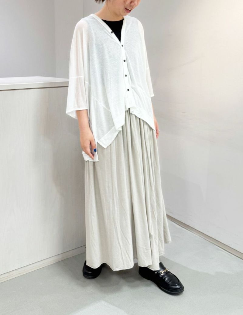01 ホワイト/36size：スタッフ164㎝