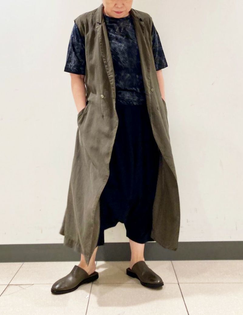 44 カーキ/36size：スタッフ154㎝