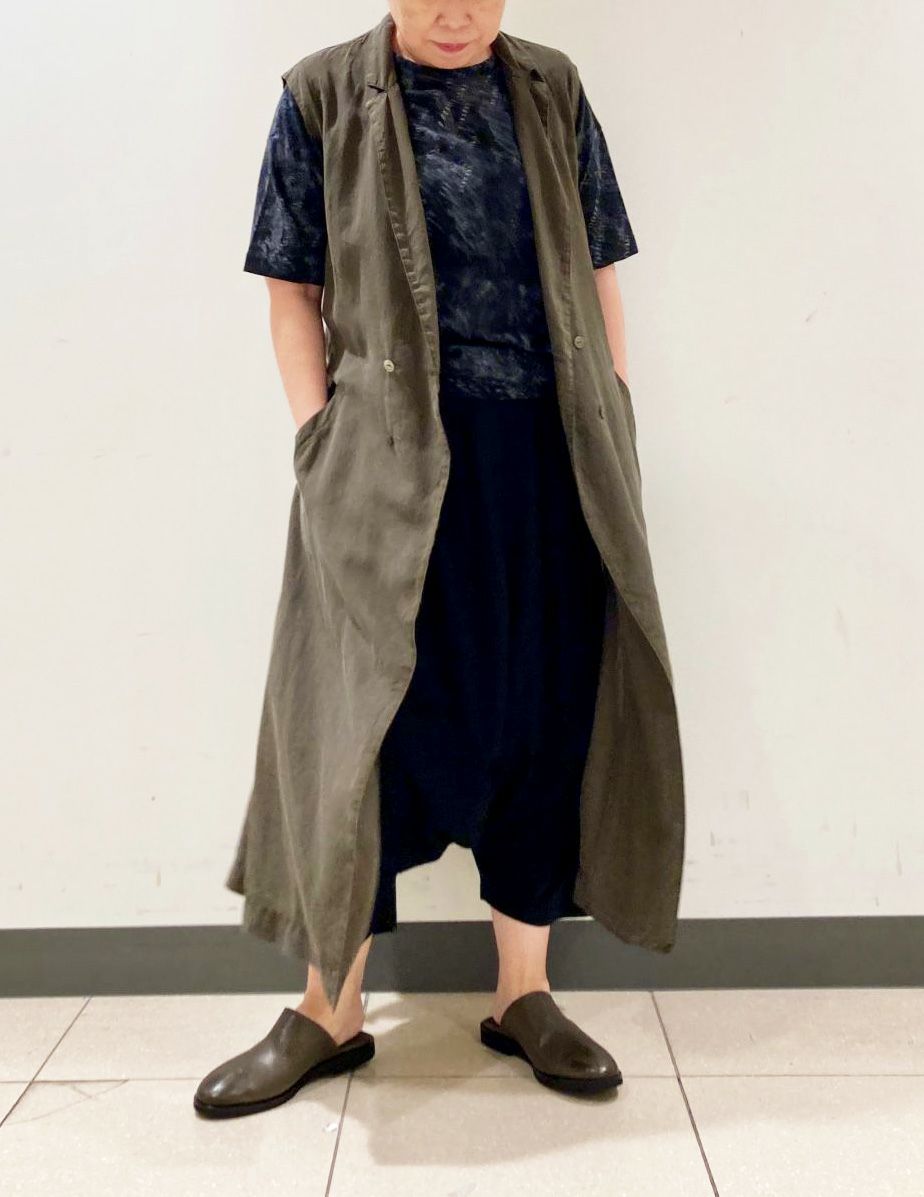 44 カーキ/36size：スタッフ154㎝