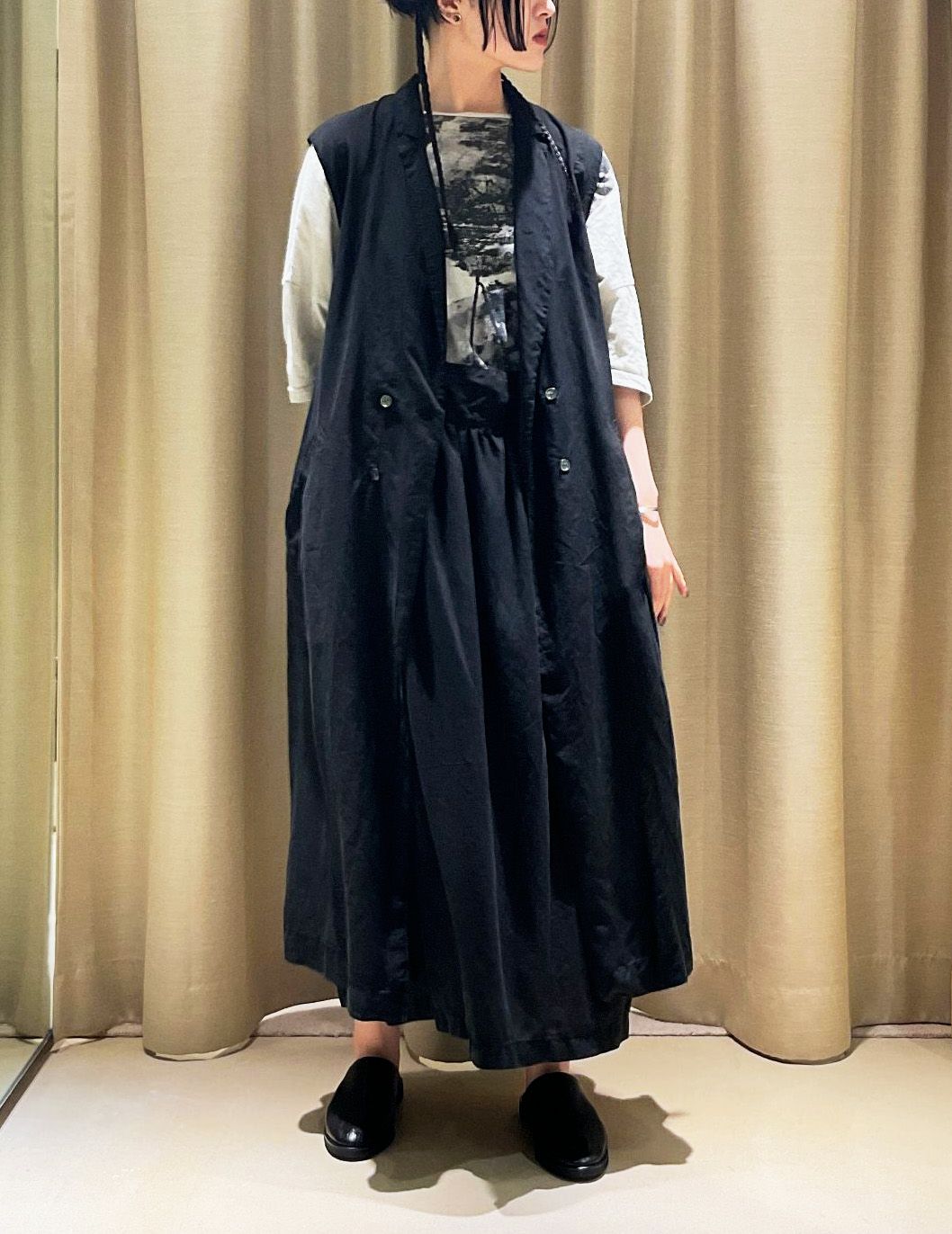 90 ブラック/36size：スタッフ160㎝