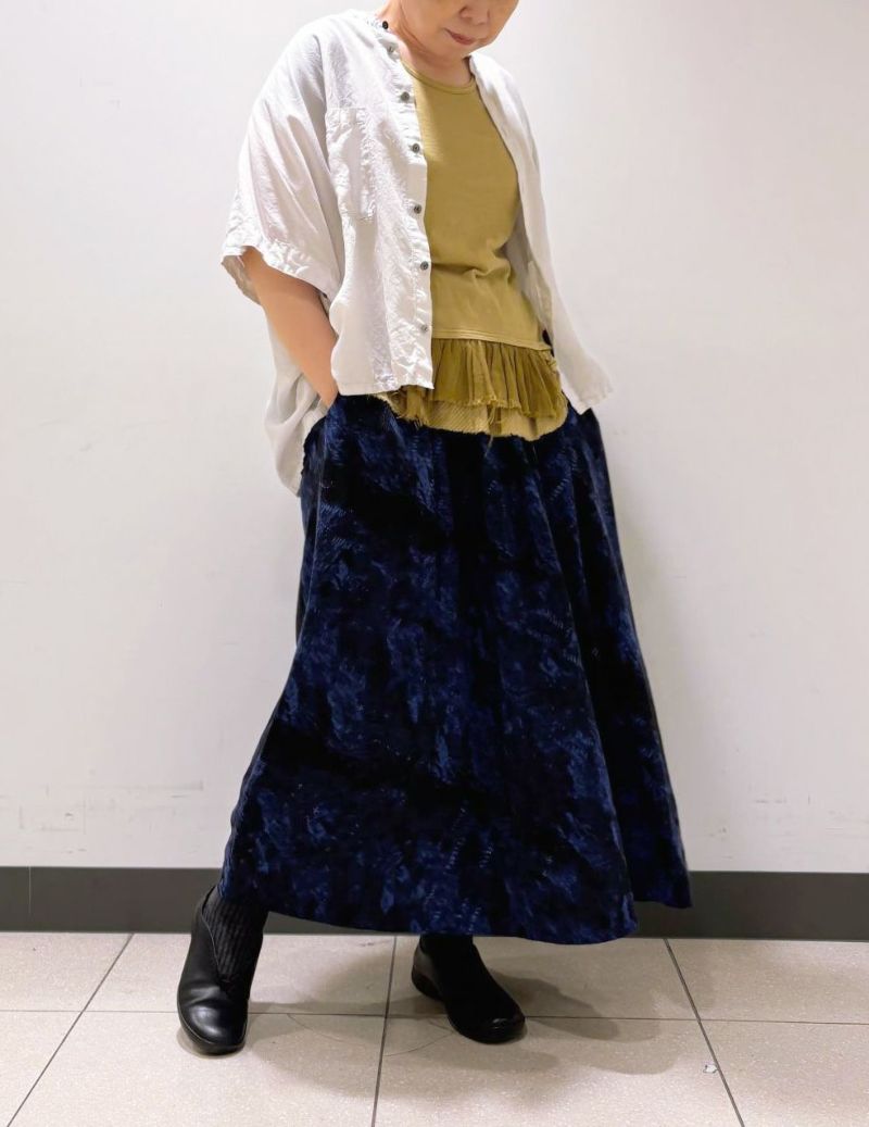 04 アイボリー/36size：スタッフ154㎝