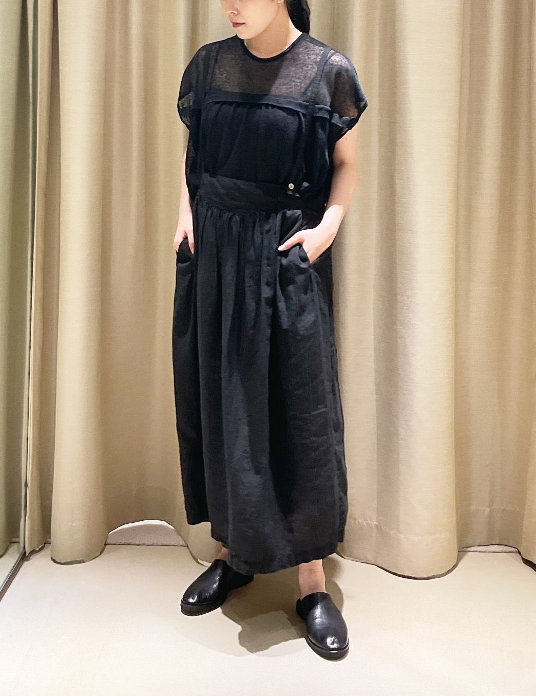 90 ブラック/36size：スタッフ162㎝