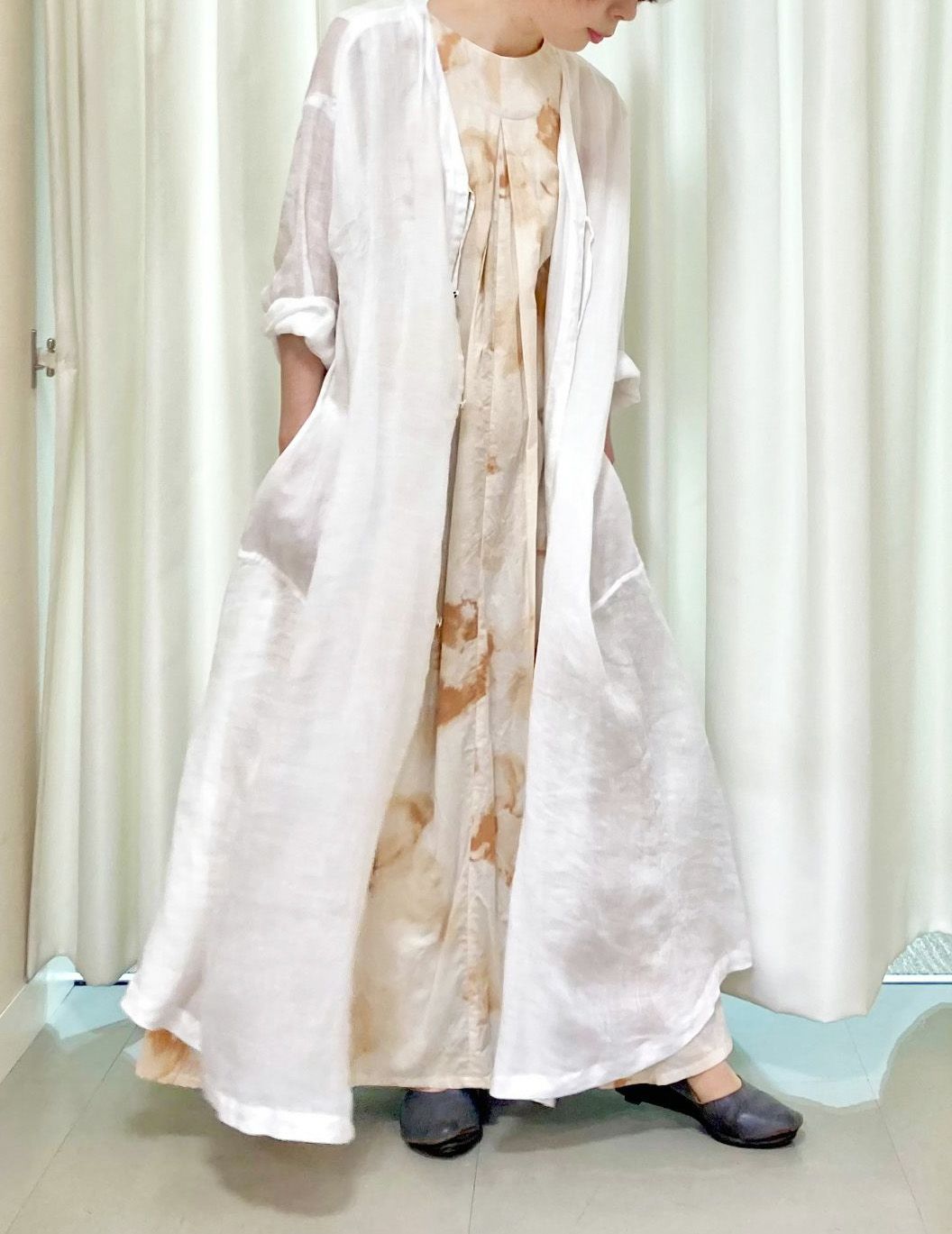 01 ホワイト/36size：スタッフ149㎝