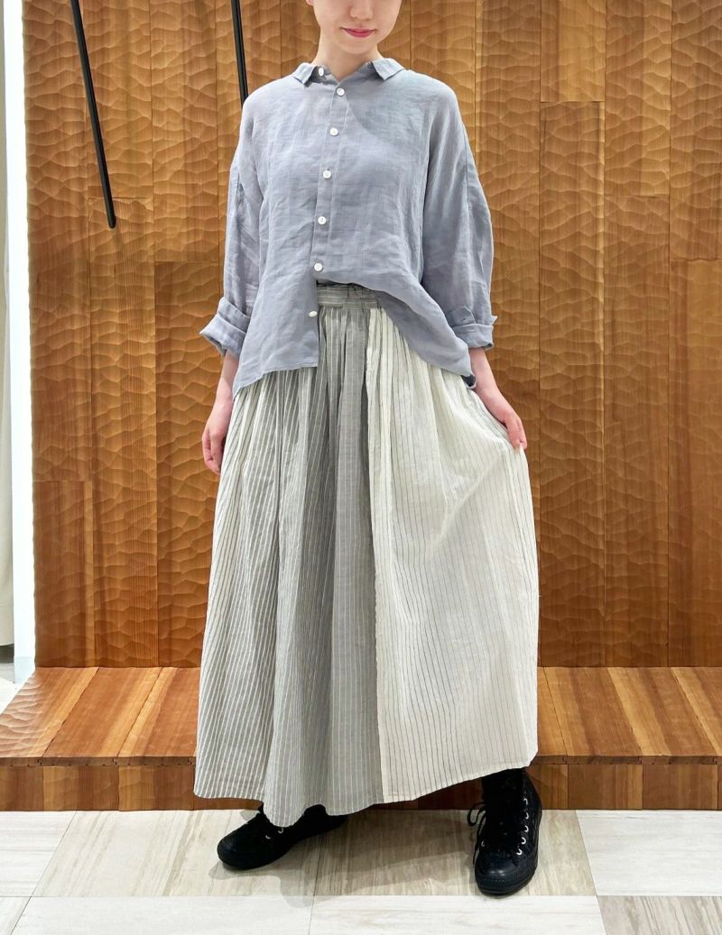 50 グレー/36size：スタッフ158㎝