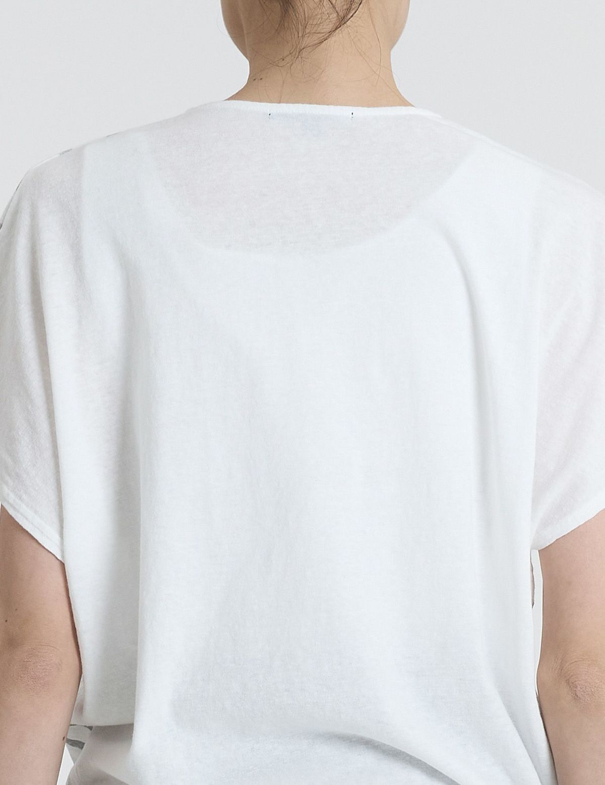W POINT】ダリア＆水模様プリント フレンチTシャツ | (パドカレ